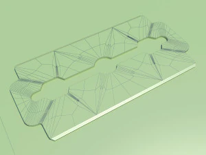 Neva blades razor 3D Model