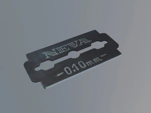 Neva blades razor 3D Model