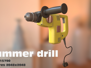 hammer drill 3D Model