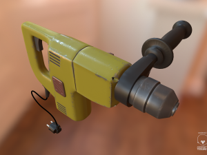 hammer drill 3D Model