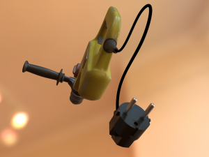 hammer drill 3D Model