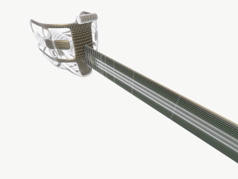 Scottish broadsword 3D मॉडल