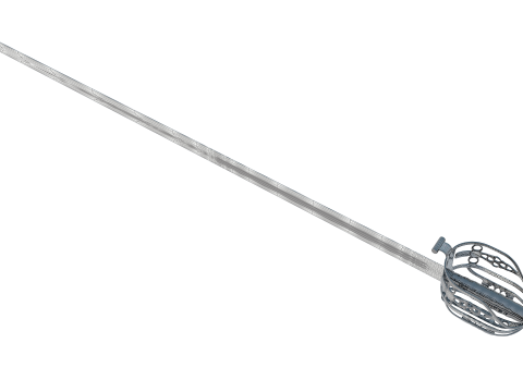 Scottish broadsword 3D मॉडल