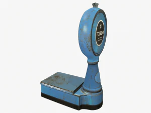 old industrial scales 3D Model