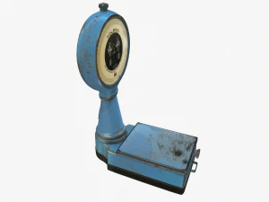 old industrial scales 3D Model