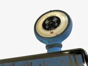 old industrial scales 3D Model