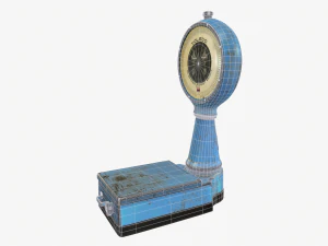 old industrial scales 3D Model