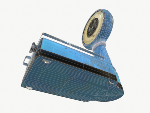 old industrial scales Modello 3D