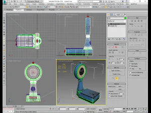 old industrial scales 3D Model