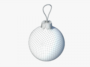 christmas ball with qr codes 3D Model