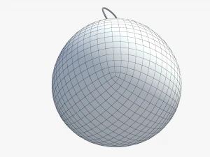 christmas ball with qr codes 3D Model