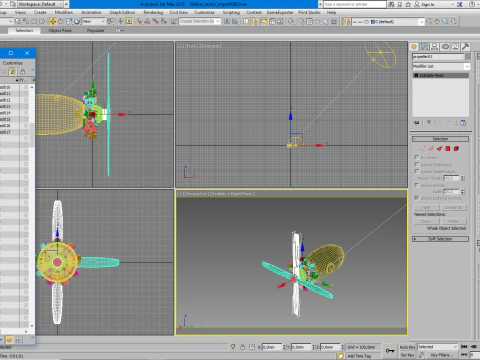 Motor Bristol Pegasus Modelo 3D