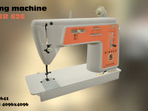 Singer 626 N&auml;hmaschine 3D Modell