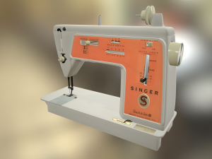 Швейна машинка Singer 626 3D Модель
