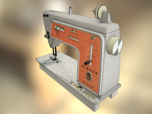 Швейна машинка Singer 626 3D Модель