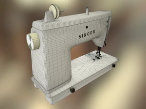 Singer 626 sewing machine 3D Model