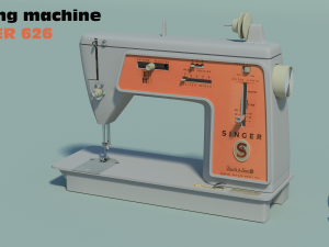 Швейна машинка Singer 626 3D Модель