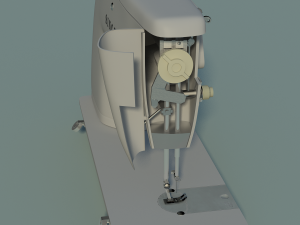 Швейна машинка Singer 626 3D Модель