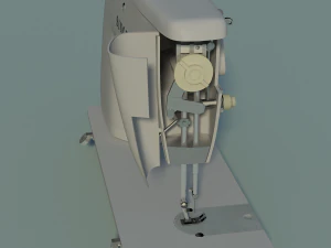 Singer 626 sewing machine 3D Model