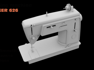 Швейна машинка Singer 626 3D Модель