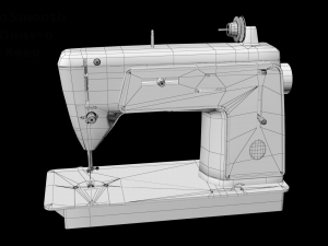 Швейна машинка Singer 626 3D Модель