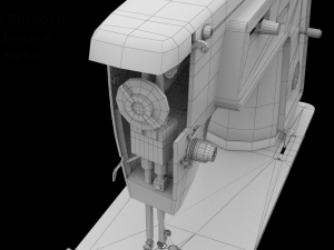 Швейна машинка Singer 626 3D Модель