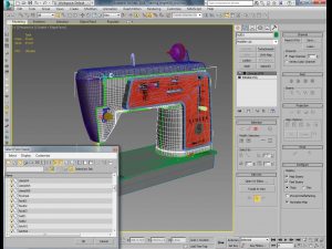 Швейна машинка Singer 626 3D Модель
