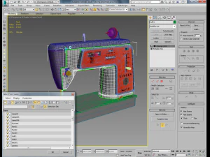 Singer 626 sewing machine 3D Model