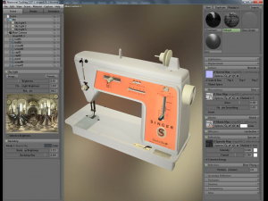 Швейна машинка Singer 626 3D Модель