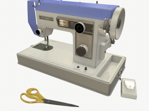 Sewing machine Dressmaker S3000 3D Model