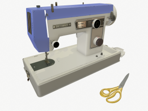 Sewing machine Dressmaker S3000 3D Model
