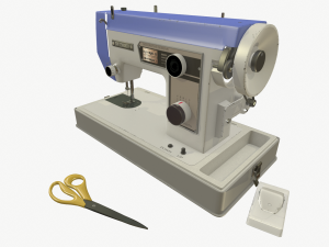 Sewing machine Dressmaker S3000 3D Model