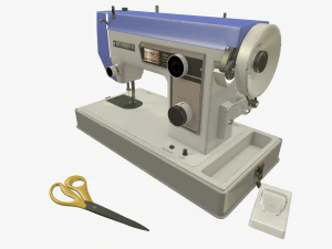 Sewing machine Dressmaker S3000 3D Model