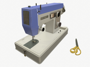 Sewing machine Dressmaker S3000 3D Model