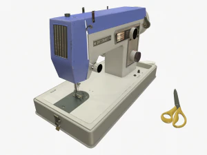 Sewing machine Dressmaker S3000 3D Model