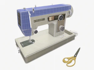 Sewing machine Dressmaker S3000 3D Model