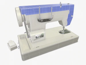 Sewing machine Dressmaker S3000 3D Model
