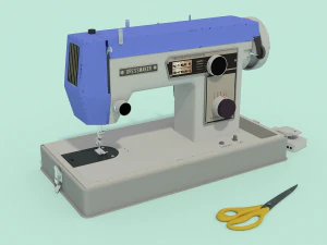 Sewing machine Dressmaker S3000 3D Model