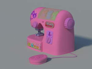 Kids Simulation Sewing Machine 3D 模型