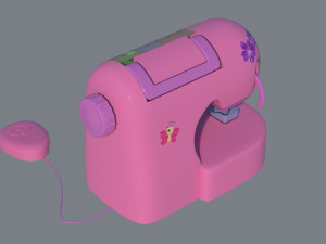 Kids Simulation Sewing Machine 3D 模型