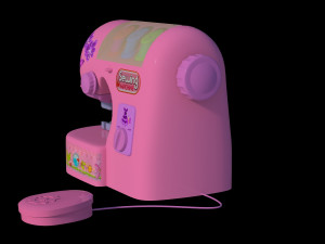 Kids Simulation Sewing Machine 3D 模型
