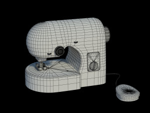 Kids Simulation Sewing Machine 3D 模型