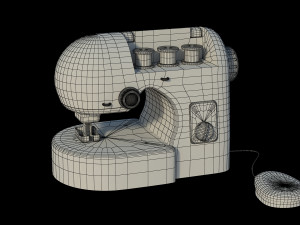 Kids Simulation Sewing Machine 3D 模型