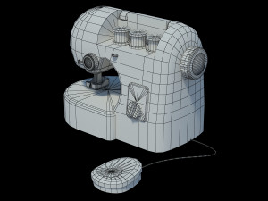 Kids Simulation Sewing Machine 3D 模型