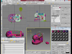 Kids Simulation Sewing Machine 3D 模型