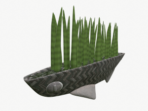 Original plant pot 3D Model