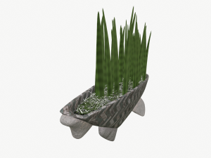 Original plant pot 3D Model