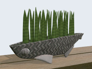 Original plant pot 3D Model