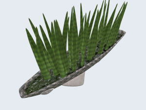 Original plant pot 3D Model