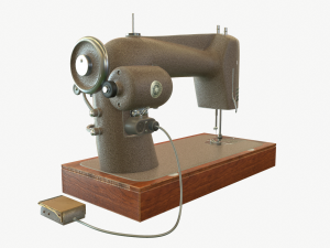 Sewing machine Montgomery 3D Model